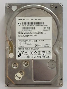 HDS722020ALA330, PN: 0F12891, MLC: JPK35B, Hitachi 2Tb 3.5" HDD - Picture 1 of 2