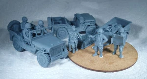 WW2 US Para Willys jeeps - Picture 1 of 3