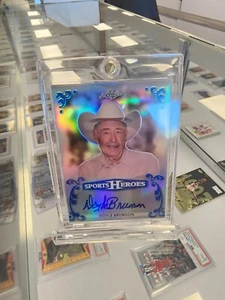 Autógrafo Leaf Doyle Brunson BA-DB1 2017 Sports Heroes 1/10 Padrino del Poker - Imagen 1 de 7