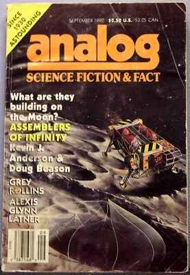 Analog Science Fiction and Fact September 1992 Fair - Image 1 of 3