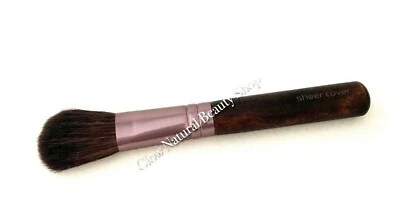 Cepillo bronceador cubierta transparente cepillo de maquillaje en ángulo cubierta transparente - valor de $31.00 Foto 1 de 3