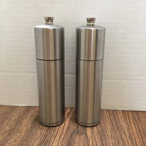 Cole & Mason 6" Edelstahl Salz und Pfeffermühle Mahlwerk Set - Bild 1 von 8