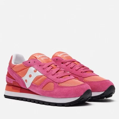 Zapatos Saucony Mujer Sombra Originales S1108-814 Rosa/Naranja Talla 9.5 EE. UU./7.5 UK Foto 1 de 4