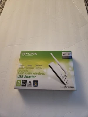 TP-LINK 150Mbps High Gain Wireless USB Adapter No. TL-WN722N  V2.1 - Image 1 of 4