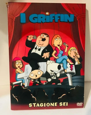 I Griffin Stagione 6 Box Con 3 DVD 13 Episodi della Serie tv SEI Come Foto - Immagine 1 di 4