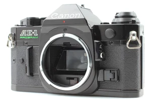[READ EXC+5] Canon AE-1 P Program 35mm SLR Black FIlm Camera Body from JAPAN - Picture 1 of 12