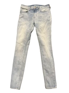 PACSUN  Jeans Stacked Skinny Women’s Size 29 Blue Denim Light Wash - Picture 1 of 12