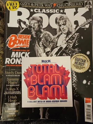 Classic Rock Magazine June 2017 Mick Ronson David Bowie Chuck Berry With CD - Image 1 of 4