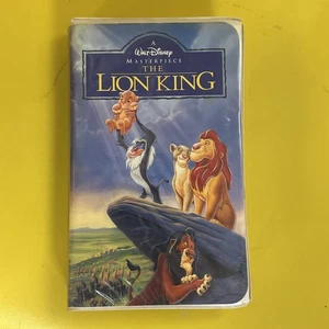 Walt Disney The Lion King VHS 1994 Masterpiece Collection Works No Mold 🐶 - Picture 1 of 3
