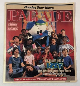 June 16, 1996 newspaper insert magazine PARADE ~Izzy the Atlanta Olympics mascot - Picture 1 of 2