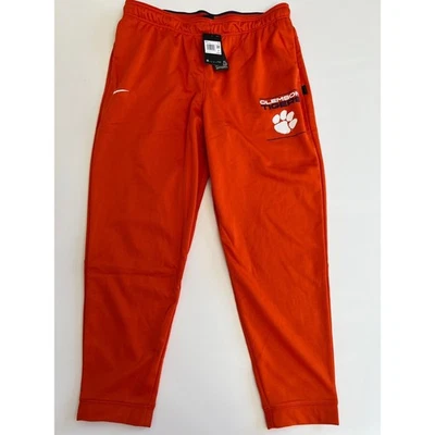 Nike Men's Orange Clemson Tigers 2021 Sideline Performance Pants CW5142-888 2XL - Image 1 of 4