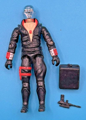 Figura Hasbro GI Joe De Colección 1983 Cobra Enemy Weapons Proveedor DESTRO 100% Completa Foto 1 de 3