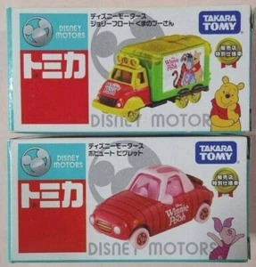 Tomica Disney Motors Piglet Popyuto Winnie The Pooh Jolly Float Truck Set Takara - Picture 1 of 3