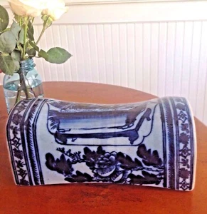 Antikes chinesisches Porzellan Kopfstützenkissen - Bild 1 von 7