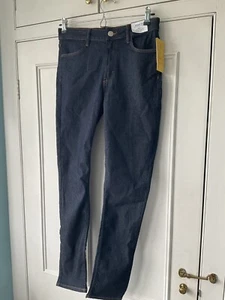 H&M Child Skinny Fit Blue Jeans Adjustable Waist  13-14yr - Picture 1 of 3