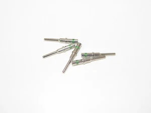 # 16 vernickelte deutsche Pins KLEMMEN 0460-215-16141 Stecker 14-16-18 GA - Bild 1 von 5