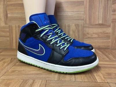 RARE🔥 Size 13 - Nike Air Jordan 1 Retro Mid Wool Bel-Air 633206-040 Men's Shoe Foto 1 de 4