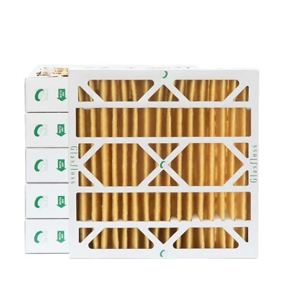 FILTERS DELIVERED Glasfloss 20x20x4 MERV 11 AC Air Filters. 6 Pack. Depth: 3-3/4