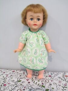 Adorable Working Vintage, All Vinyl & Plastic Kissy Baby Doll by Ideal Toy Corp
