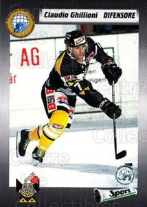 1993-94 Swiss HNL #90 Claudio Ghillioni