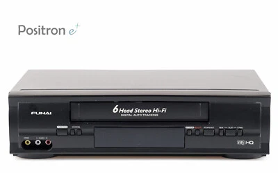 Funai D50Y VHS Videorecorder 6 Kopf Hifi Stereo / gewartet 1 Jahr Garantie [1] - Bild 1 von 4