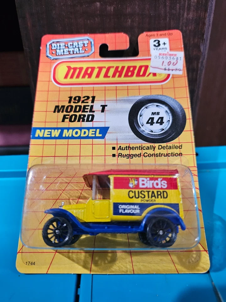 MATCHBOX 1921 FORD MODEL T DELIVERY TRUCK MB44 for “BIRD'S-CUSTARD” - Image 1 of 2
