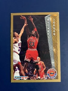 1992-93 Fleer - League Leader #238 Michael Jordan - Picture 1 of 3