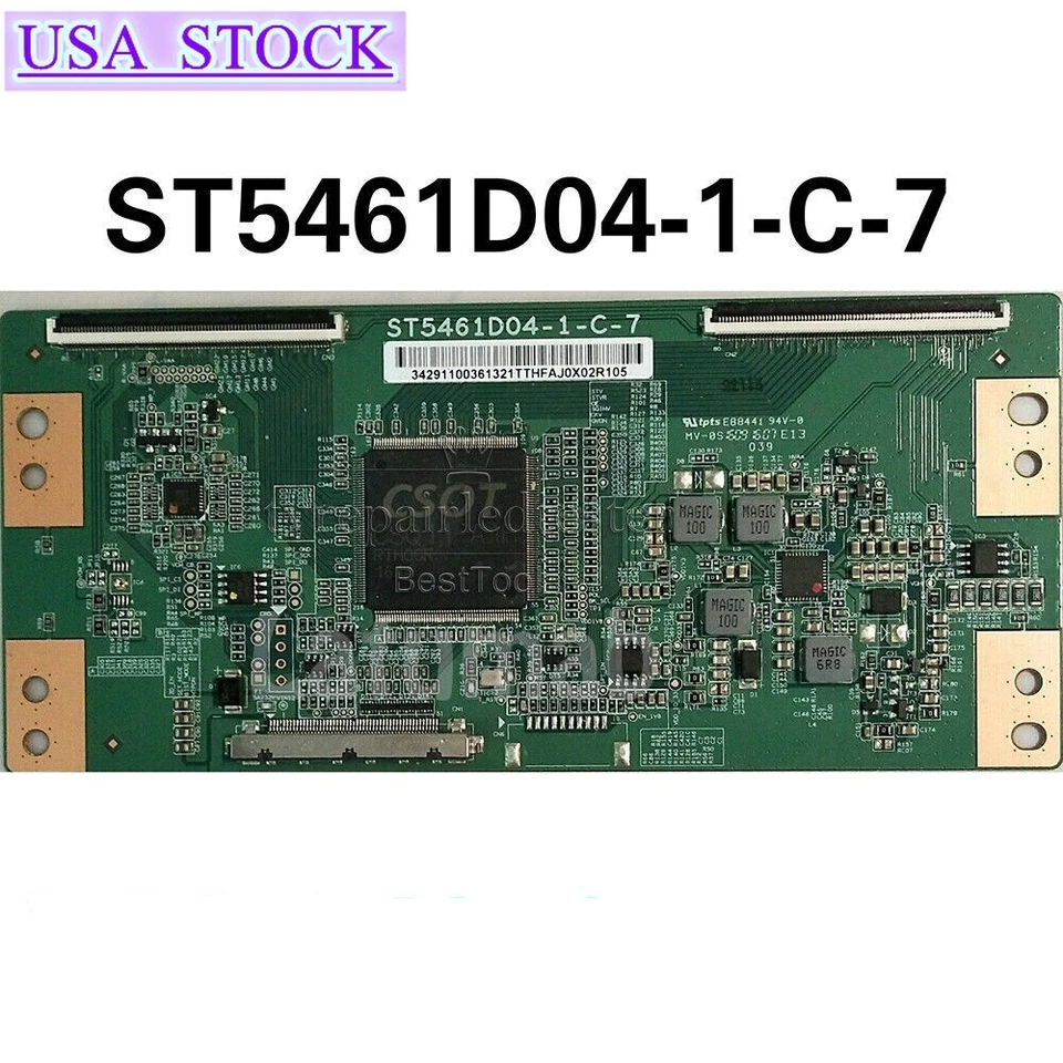 New Original ST5461D04-1-C-7 TCON Board For TCL 55US57 55S405TBCA 55S403 55S401  - Image 1 of 4