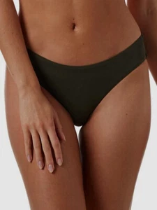 $112 Melissa Odabash Womens Green Majorca High Cut Bikini Bottom Swimwear Size 6 - Picture 1 of 3
