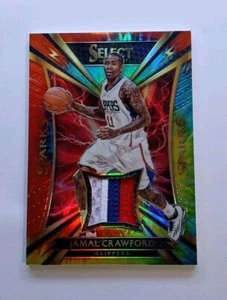 Parche Panini Select Jamal Crawford Clippers Tie-Dye Prizm Sparks 2016-17 16/25 - Imagen 1 de 2