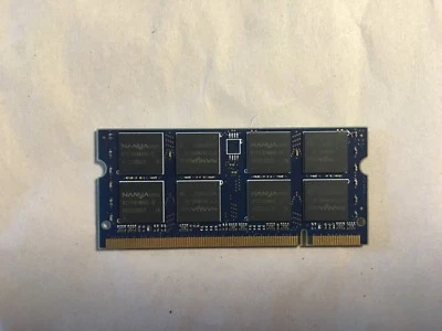  NANYA 1GB DDR2 PC2-5300s 555-12 2Rx8 SO-DIMM LAPTOP MEMORY RAM - Image 1 of 2