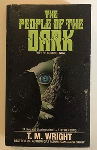 The People of the Dark by T. M. Wright (1985, PB 1st Printing)-horror- Like New - Picture 1 of 4
