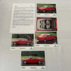 Bertone BMW 3 Series Klapptop Folding Convertible Top Car Press Kit 2000 - Picture 1 of 5