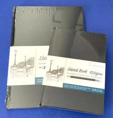 Hahnemühle Skizzenbuch Sketch Book 62 Sheets 124 Seiten 120g Größe wählbar, NEU!