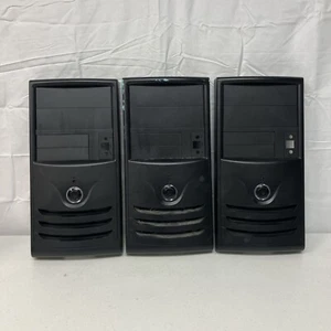 3x - IN WIN Z589T.CH350TB3 Black Front Tower Cover Perfect For Repairs - Picture 1 of 2