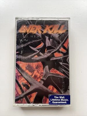 OVERKILL  I Hear Black Cassette Tape 1993 ATLANTIC RECORDS  - Image 1 of 4