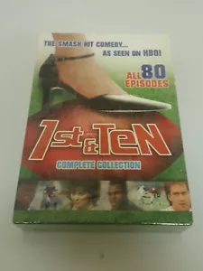 1st and Ten - Complete Collection DVD Set Brand New Sealef All 80 Episodes - Bild 1 von 3