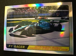 2022 Topps Chrome Formula 1 F1 Lance Stroll 1968 Topps Hot Rods T68-LS - Picture 1 of 2