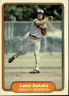 B2757- 1982 Fleer Baseball Cards 101-200 +Rookies -You Pick- 15+ Free Us Ship