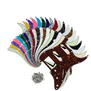 HSS ST E-Gitarre Schlagbrett Kratzplatte Pick Guard 11 Löcher 17 Farben - Bild 1 von 31