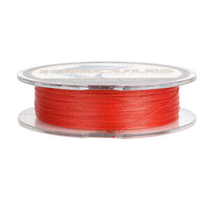 HERCULES 4 8 9 12 Strands PE 6-300lbs 109-2187yds Braided Fishing Line Red Super