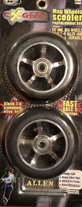 NIP 2 Mag Wheels - 100mm 90A Replacement Set for Scooter - CX Gear Brand New! - Picture 1 of 4