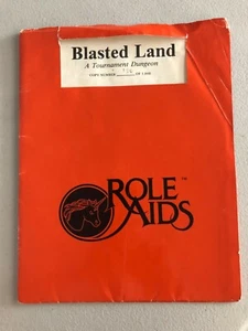 Módulo Aventura Torneo D&D Role Aids Blasted Land #196 de 1000 - Imagen 1 de 1