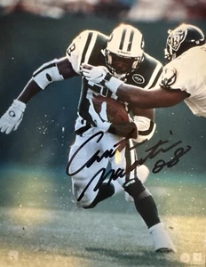 Curtis Martin Autographed 8x10 Photo - NY Jets - NFL Licensed Product - Picture 1 of 4