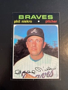 1971 TOPPS BASEBALL #30 PHIL NIEKRO!! $1 SHIPPING!! - Picture 1 of 2