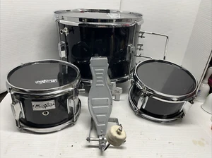 Juego de batería Music Alley 3 piezas para niños, pedal necesita reparación como está se puede enviar en 2 cajas - Imagen 1 de 19