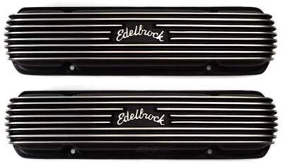 Juego de cubierta de válvula de motor-VIN: S Edelbrock 41303 Foto 1 de 2