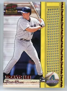 1998 Pacific Revolution Travis Lee #12 Foul Pole Die Cut Insert Diamondbacks - Bild 1 von 1
