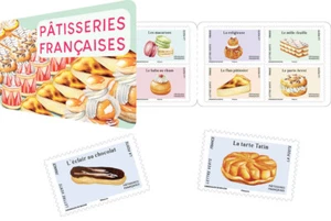 France - French Pastries - Booklet of 12 stamps - Picture 1 of 4