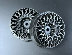 Tetsujin GRANSEEKER Wheels INSERTS Disk Adjustable Offset - GUN METAL - 4PCS - Picture 1 of 11